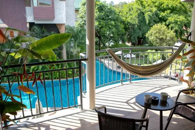 King Room with Balcony — Seaflower Bungalows